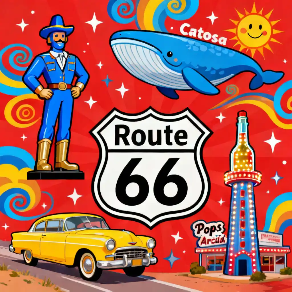 Route 66 attractions in Oklahoma near ROLL ON INN